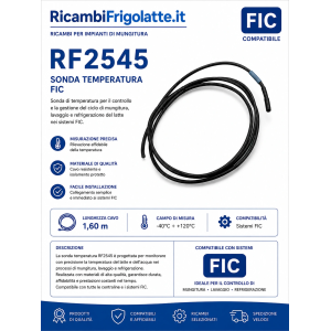 RF2545 Sonda temperatura FIC 1,60 m per tank latte