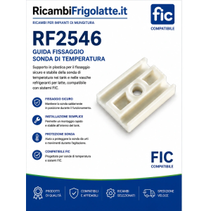 RF2546 Guida Fissaggio Sonda Temperatura FIC Tank Latte
