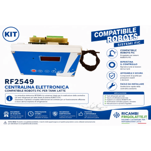 Meta title: RF2549 centralina FIC compatibile ROBOTS per tank latte  Meta description: