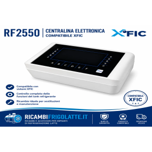 RF2550 centralina XFIC compatibile per tank latte