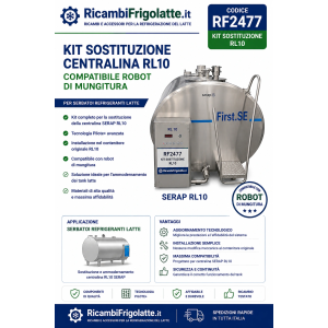 RF2477 Kit sostituzione SERAP RL10 robot mungitura | RicambiFrigolatte