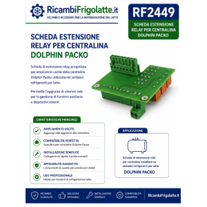 RF2449 Scheda estensione relè Dolphin Packo | RicambiFrigolatte