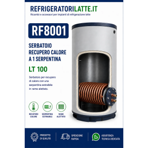 RF8001 Serbatoio recupero calore 100 litri