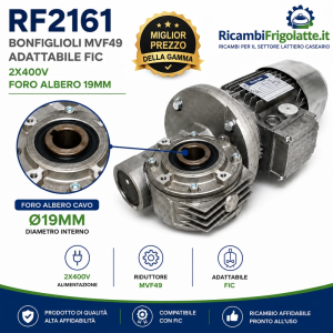 RF2161 Bonfiglioli MVF49 Ø19 mm adattabile FIC