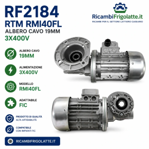 RF2184 RTM RMI40FL Ø19 mm 3x400V adattabile FIC