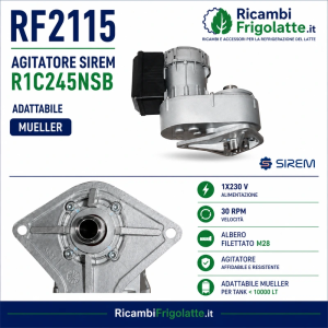 RF2115 Motoriduttore SIREM Mueller 230V 30 RPM