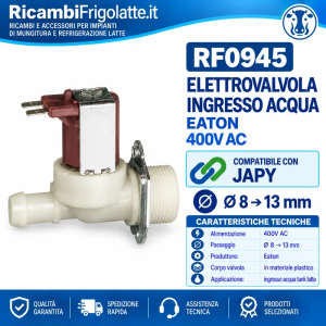 RF0945 Elettrovalvola 400V compatibile Japy | RicambiFrigolatte