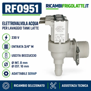 RF0951 Elettrovalvola acqua 230V Serap