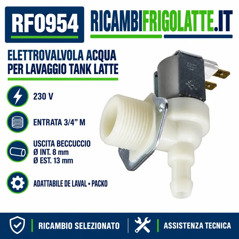 RF0954 Elettrovalvola Eaton 230V DeLaval Packo