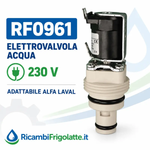 RF0961 Elettrovalvola acqua 230V Alfa Laval