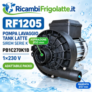 RF1205 Pompa SIREM PB1C270K1B 230V Packo