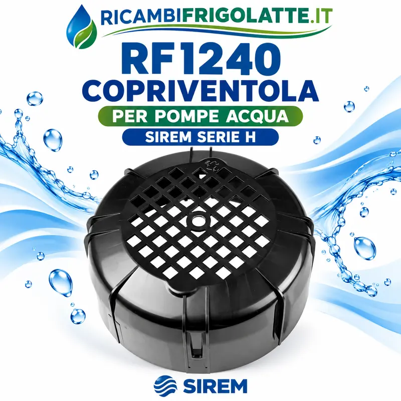 RF1240 Copriventola pompa lavaggio SIREM Serie H