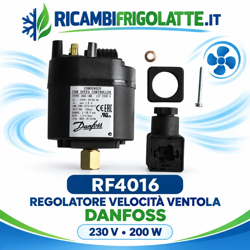 RF4016 Regolatore ventola Danfoss 230 V 200 W