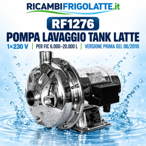 RF1276 Pompa lavaggio 230 V per tank FIC 6000–20000 L