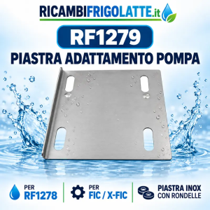 RF1279 Piastra adattamento pompa RF1278 FIC X-FIC