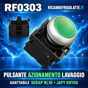 RF0303 Pulsante lavaggio Serap RL10 e Japy Kryos