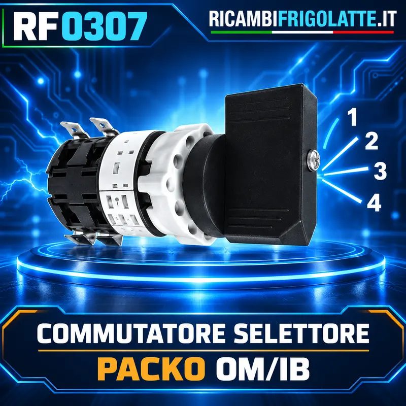 RF0307 Commutatore 4 posizioni Packo OM e IB