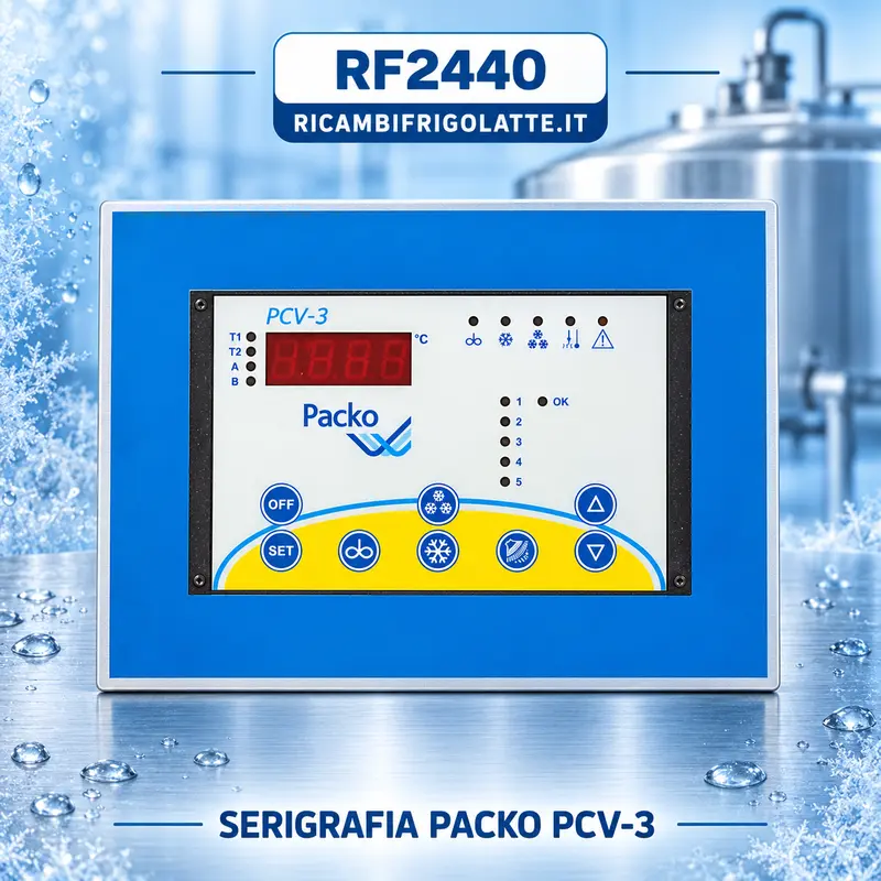 RF2440 Serigrafia Packo PCV-3 per tank latte