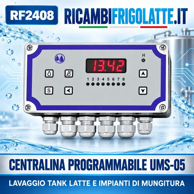 Centralina MAKOT UMS-05 per lavaggio tank latte