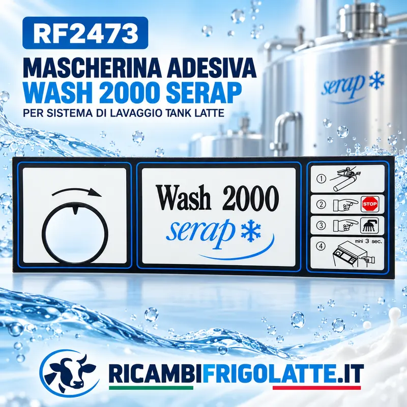 RF2473 Mascherina adesiva Serap Wash 2000 V1