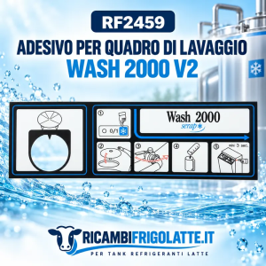 RF2459 Adesivo quadro lavaggio Serap Wash 2000 V2