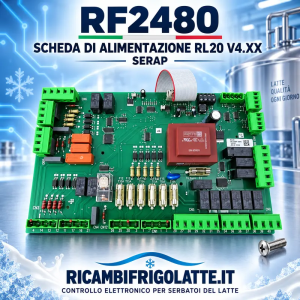 RF2480 Scheda alimentazione Serap RL20 V4.xx