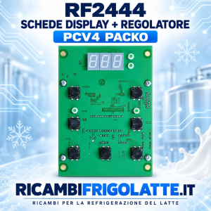 RF2444 Scheda display regolatore PCV4 Packo