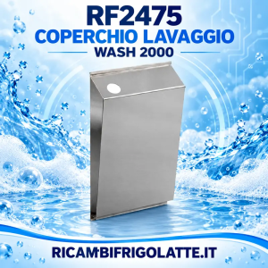 RF2475 Coperchio inox Wash 2000 per tank latte