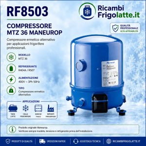 Compressore Maneurop MTZ 36 | Ricambi Frigolatte