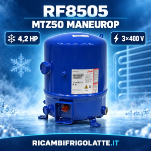Compressore Danfoss Maneurop MTZ50 4,2 HP 400 V | RF8505