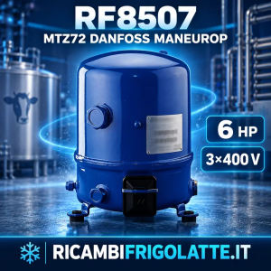 Compressore Danfoss Maneurop MTZ72 6 HP 400 V | RF8507