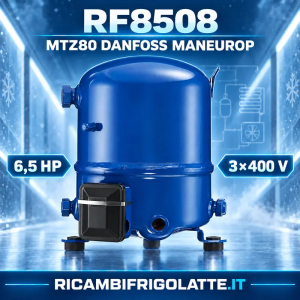 Compressore Danfoss Maneurop MTZ80 6,5 HP 400 V | RF8508