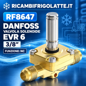 Valvola solenoide Danfoss EVR 6 NC 3/8″ | RF8647
