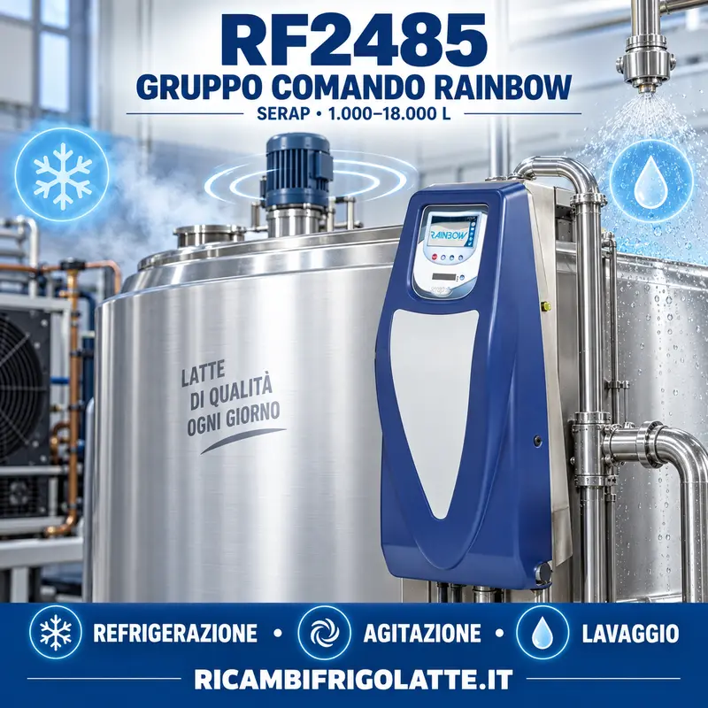 Gruppo comando Rainbow SERAP tank latte | RF2485