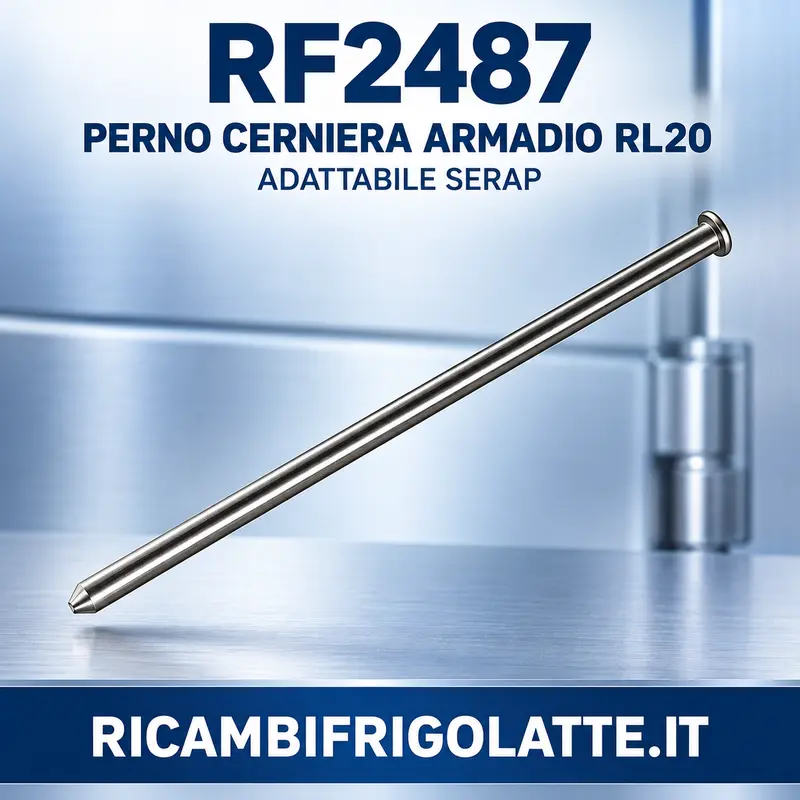 Perno cerniera armadio RL20 SERAP | RF2487