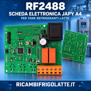 Scheda elettronica A4 per tank latte JAPY | RF2488