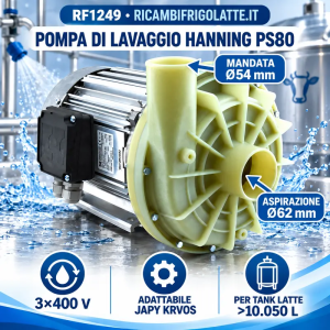 Pompa Hanning PS80 400V per tank Japy KRVOS – RF1249