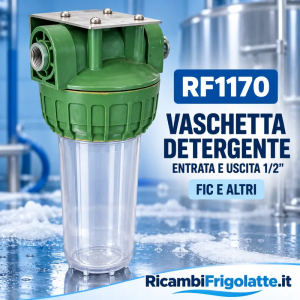 Vaschetta detergente 1/2" per tank latte FIC – RF1170