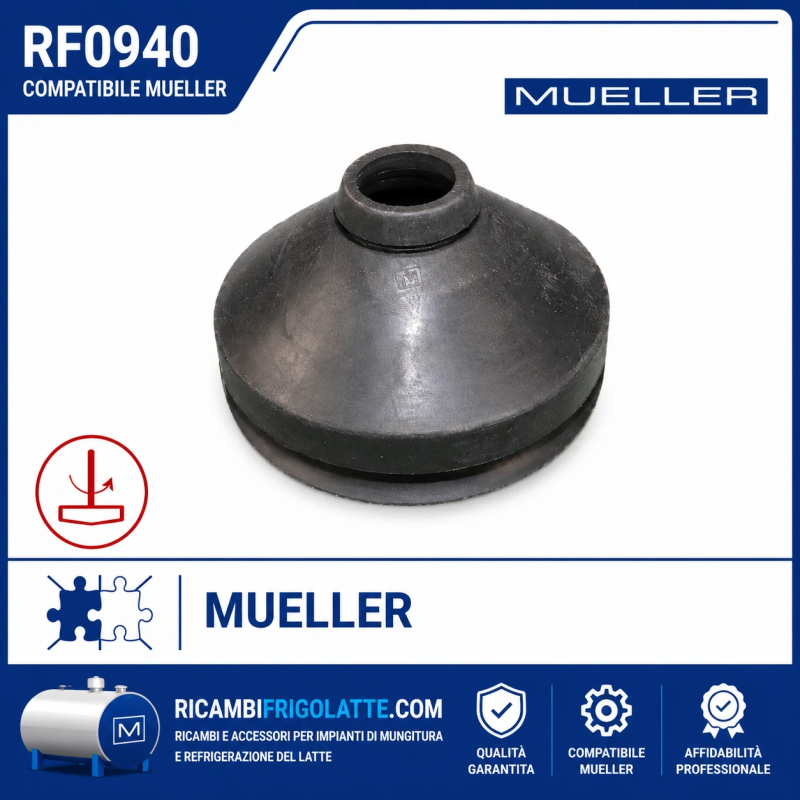 RF0940 Guarnizione agitatore compatibile Mueller | RicambiFrigolatte