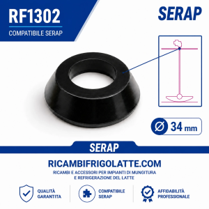 RF1302 Tappo agitatore compatibile SERAP | RicambiFrigolatte