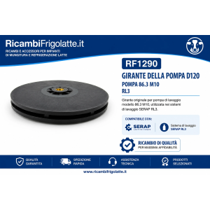 RF1290 Girante pompa lavaggio SERAP WASH 2000
