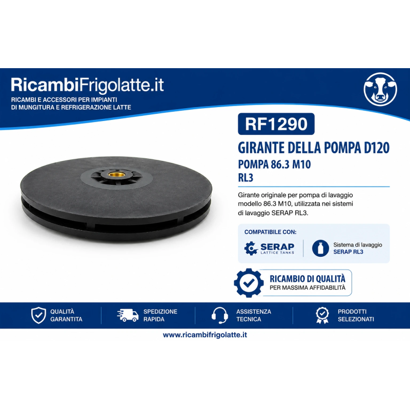 RF1290 Girante pompa lavaggio SERAP WASH 2000