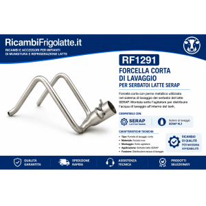RF1291 Forcella lavaggio SERAP  serbatoio latte