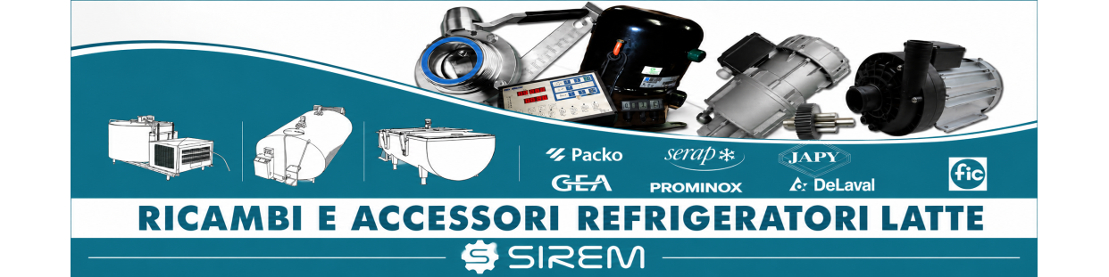 RICAMBI FRIGO LATTE | COMPONENTI PER REFRIGERATORI LATTE