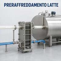 Preraffreddamento latte e scambiatori a piastre