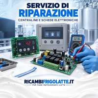 RIPARAZIONE CENTRALINE E SCHEDE PER TANK LATTE