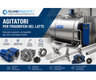 AGITATORI MOTORIDUTTORI TANK LATTE