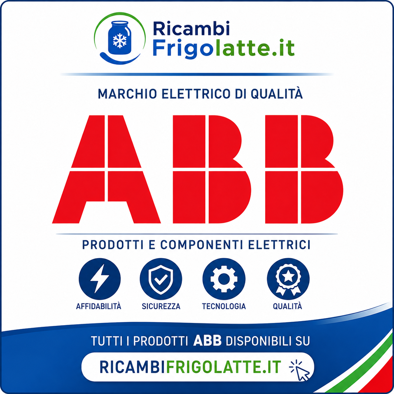 ABB componenti elettrici per tank latte | RicambiFrigolatte.it
